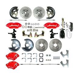 The Right Stuff Performance Series Front and Rear Disc Brake Conversion Kits AFXSD25DZY