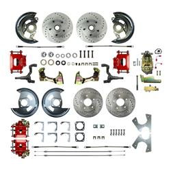 The Right Stuff 4-Wheel Disc Brake Conversion Kits AFXSD41CZ