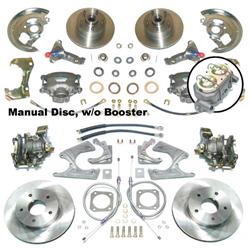 The Right Stuff 4-Wheel Disc Brake Conversion Kits for 1967 CAMARO, FIREBIRD - AFXSD42C