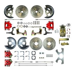 The Right Stuff 4-Wheel Disc Brake Conversion Kits for 1962-1967 CHEVY II - AFXSD43CZ