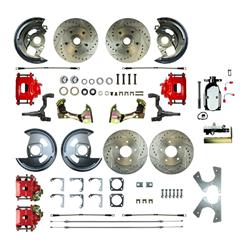 The Right Stuff 4-Wheel Disc Brake Conversion Kits for 1962-1967 CHEVY II - AFXSD43CZX