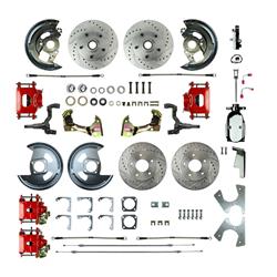 The Right Stuff 4-Wheel Disc Brake Conversion Kits AFXSD45CZX