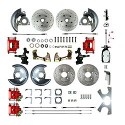 The Right Stuff 4-Wheel Disc Brake Conversion Kits AFXSD45DZX