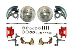 The Right Stuff Front Disc Brake Conversion Show 'N Go Kits AFXWK01DS