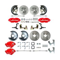 The Right Stuff Performance Series Front Disc Brake Conversion Kits for 1969 CAMARO, 1968-1969 FIREBIRD, 1969-1974 NOVA - AFXWK25CZ