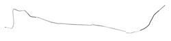 The Right Stuff Front to Rear Fuel Lines for 1967 LEMANS, TEMPEST - AGL6715S