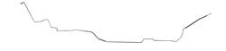 The Right Stuff Front to Rear Fuel Lines for 1970-1972 GTO, LEMANS, 1970 TEMPEST - AGL7011S