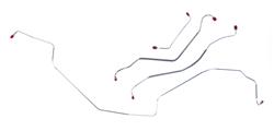 The Right Stuff Brake Line Sets for 1967 GTO, LEMANS - AKT6702
