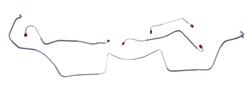 The Right Stuff Brake Line Sets for 1967 GTO, LEMANS, TEMPEST - AKT6706