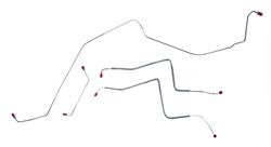 The Right Stuff Brake Line Sets for 1967 442, CUTLASS, CUTLASS SUPREME - AKT6712