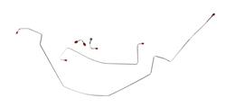 The Right Stuff Brake Line Sets AOP66H2