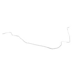 The Right Stuff Front to Rear Fuel Lines BGL7302