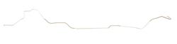 The Right Stuff - Brake Lines, Direct Fit for 1970-1972 CHEVELLE - CEM70SWS