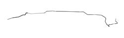 The Right Stuff Front to Rear Fuel Lines for 1970-1972 CHEVELLE, EL CAMINO - CGL7030