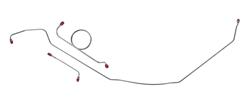 The Right Stuff Brake Line Sets for 1966 CHEVELLE, EL CAMINO, MALIBU - CKT6601