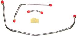 The Right Stuff Fuel Pump to Carburetor Lines for 1970 CHEVELLE, EL CAMINO, MONTE CARLO - CPC7006