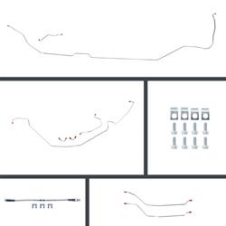 The Right Stuff Brake Line Sets for 1964-1967 CHEVELLE, EL CAMINO - CSM64H4