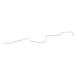 The Right Stuff Front to Rear Fuel Lines for 1963-1965 COMET, FAIRLANE - DGL6301