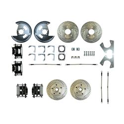 The Right Stuff Rear Plus 2 Disc Brake Conversion Kits for 1969 CAMARO, 1969-1974 NOVA - F69RDM5S