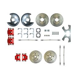 The Right Stuff Rear Plus 2 Disc Brake Conversion Kits for 1969 CAMARO, 1969-1974 NOVA - F69RDM5Z