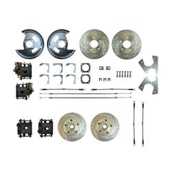 The Right Stuff Rear Plus 2 Disc Brake Conversion Kits for 1970-1974 CAMARO - F70RD06S