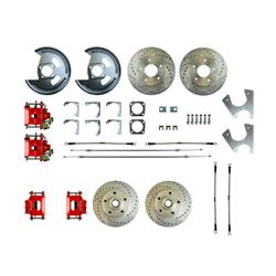 The Right Stuff Rear Plus 2 Disc Brake Conversion Kits for 1975-1977 CAMARO - F75RD07Z