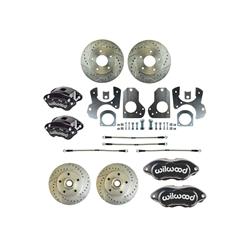 The Right Stuff Performance Series Front and Rear Disc Brake Conversion Kits for 1982-1992 CAMARO, FIREBIRD - F82RDM282S