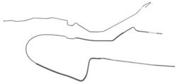 The Right Stuff Vapor Return Fuel Lines for 1978-1979 FIREBIRD - FEM08S