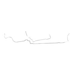 The Right Stuff Vapor Return Fuel Lines for 1974 FIREBIRD - FEM7401