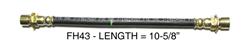 The Right Stuff Flex Brake Hoses for 1961-1964 BONNEVILLE, CATALINA, 1962-1964 GRAND PRIX - FH43