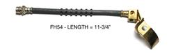The Right Stuff Flex Brake Hoses for 1971-1973 MUSTANG - FH54