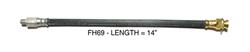 The Right Stuff Flex Brake Hoses FH69