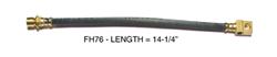 The Right Stuff Flex Brake Hoses for 1976 NOVA - FH76
