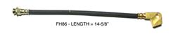The Right Stuff Flex Brake Hoses FH86