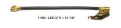 The Right Stuff Flex Brake Hoses for 1971-1973 MUSTANG - FH96