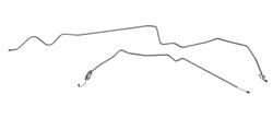 The Right Stuff Front to Rear Brake Lines for 1969 CAMARO, FIREBIRD - FIN6902S