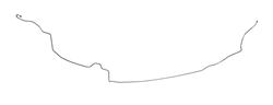 The Right Stuff Front to Rear Brake Lines for 1970 CAMARO, FIREBIRD - FIN7002S