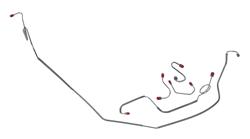 The Right Stuff Brake Line Sets for 1967-1968 FIREBIRD - FKT6808S