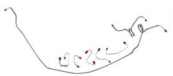 The Right Stuff Brake Line Sets for 1970 CAMARO, FIREBIRD - FKT7005