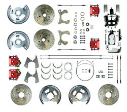 The Right Stuff 4-Wheel Disc Brake Conversion Best of Show Kits FSC554DCCZX