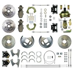 The Right Stuff 4-Wheel Disc Brake Conversion Show 'N Go Kits FSC554DCDS