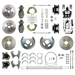 The Right Stuff 4-Wheel Disc Brake Conversion Best of Show Kits FSC554DCDSX