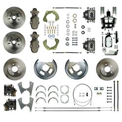The Right Stuff 4-Wheel Disc Brake Conversion Kits FSC554DCDX
