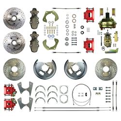 The Right Stuff 4-Wheel Disc Brake Conversion Show 'N Go Kits FSC554DCDZ