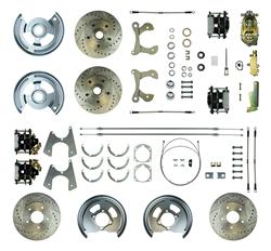 The Right Stuff 4-Wheel Disc Brake Conversion Kits FSC554SDCS