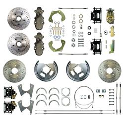 The Right Stuff 4-Wheel Disc Brake Conversion Kits FSC554SDDS