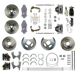 The Right Stuff Street Series Disc Brake Conversion Kits FSC554SDDY