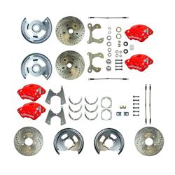 The Right Stuff Performance Series Front and Rear Disc Brake Conversion Kits FSC564WKCZ