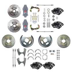 The Right Stuff Performance Series Front and Rear Disc Brake Conversion Kits FSC564WKDS
