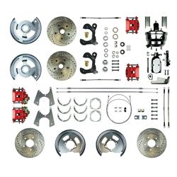The Right Stuff 4-Wheel Disc Brake Conversion Best of Show Kits FSC584DCCZX